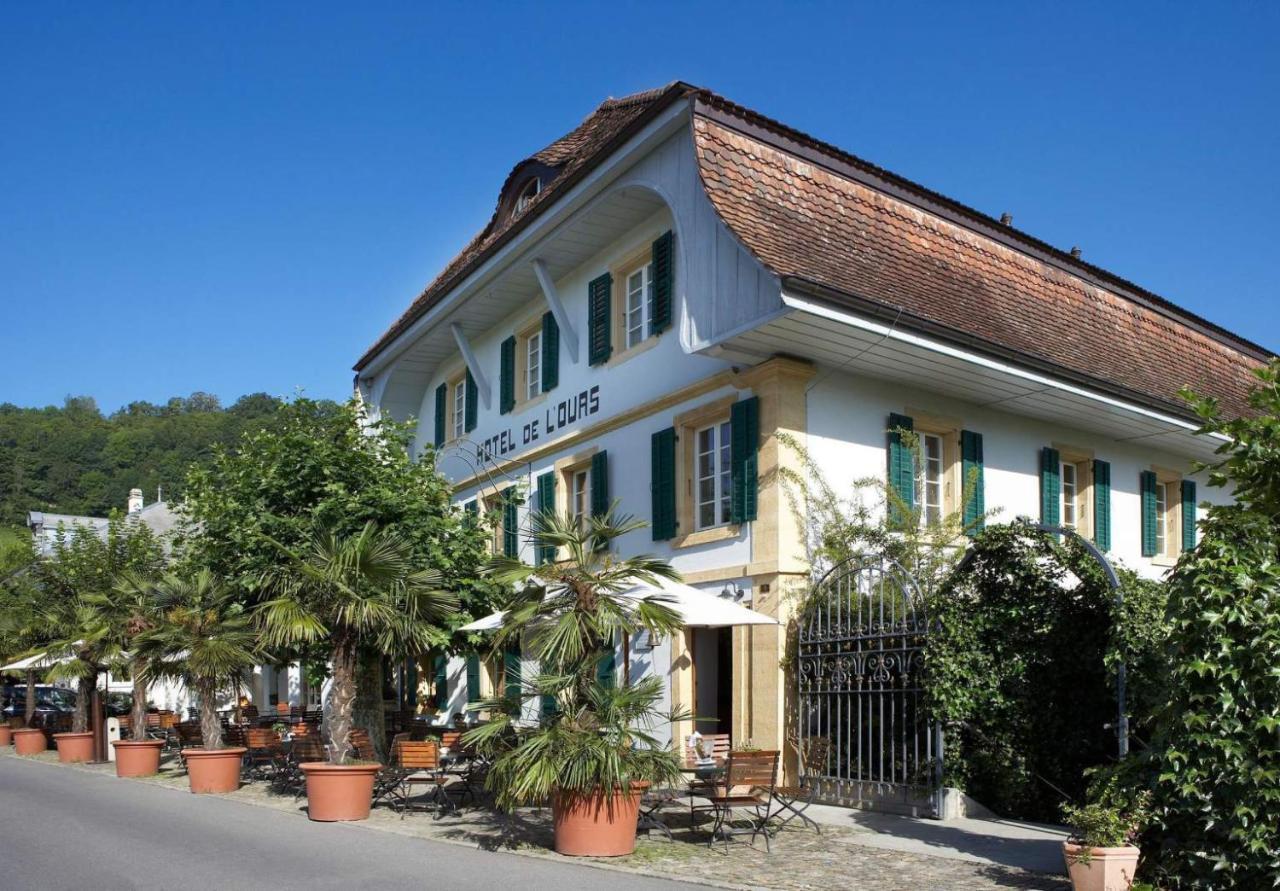 Romantik Hotel de L'Ours Sugiez Exterior foto